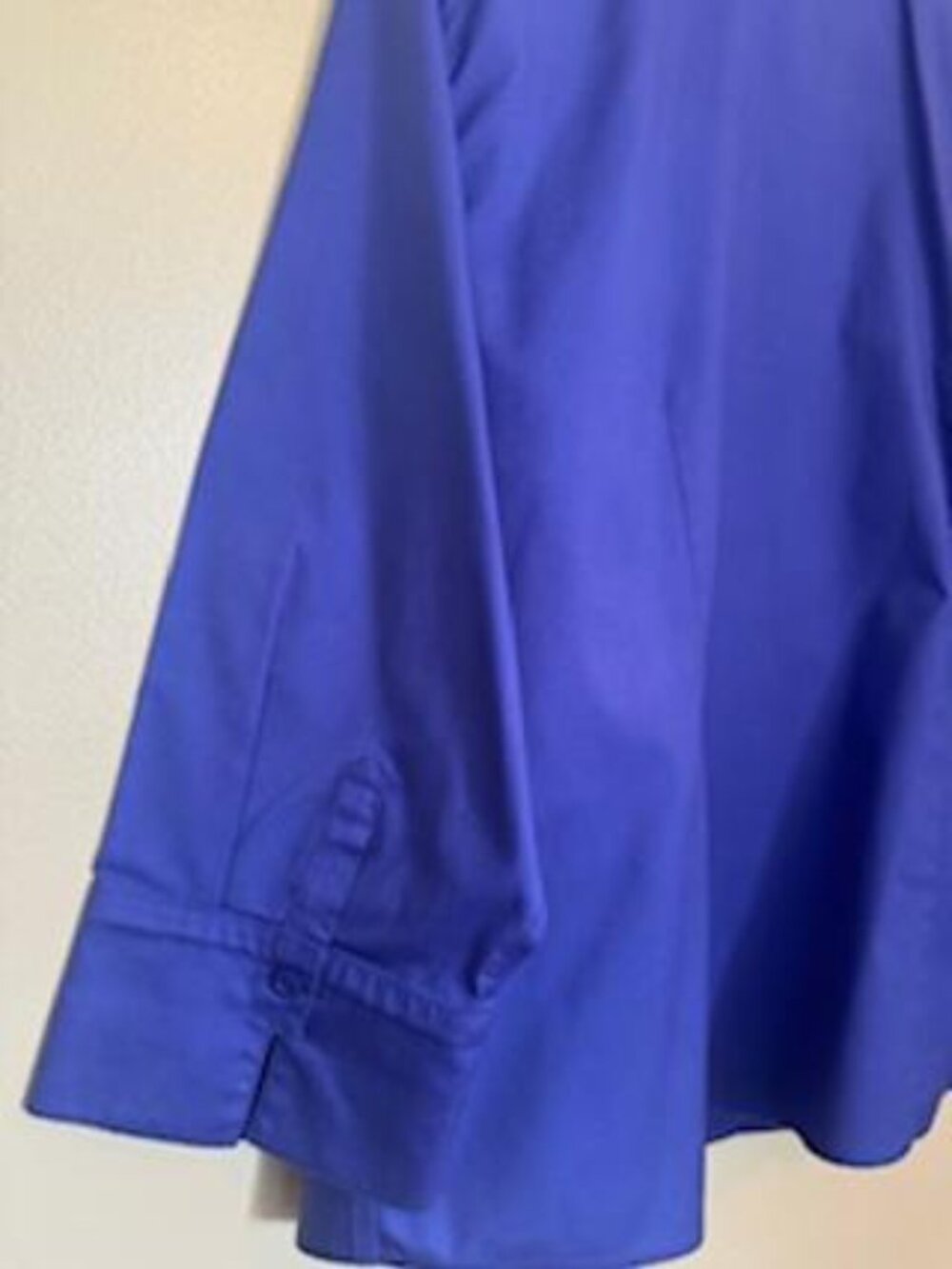 Womens Purple Chico's No Iron Blouse Size 3 (XL) - Picture 3 of 8